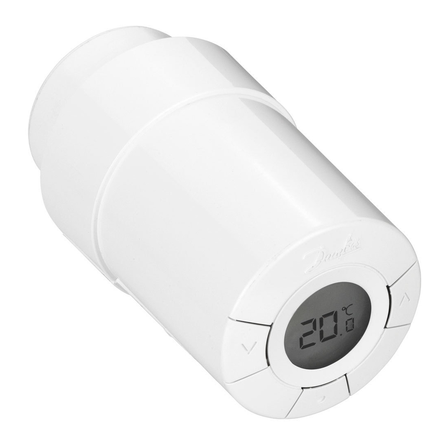 Danfoss Living Connect Guide de démarrage rapide du thermostat — free download