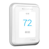 Honeywell Home T10 Pro Пайдаланушы Нұсқаулығы