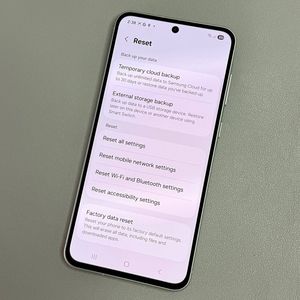 Tinklo parametrų nustatymas i&scaron; naujo Samsung Galaxy A56