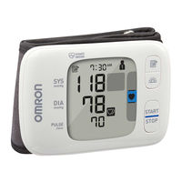 Omron BP4350 Naudotojo Vadovas