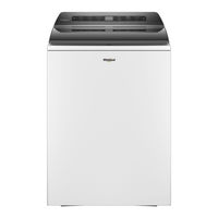 Whirlpool Top Loading Washing Machine Guía De Inicio Rápido