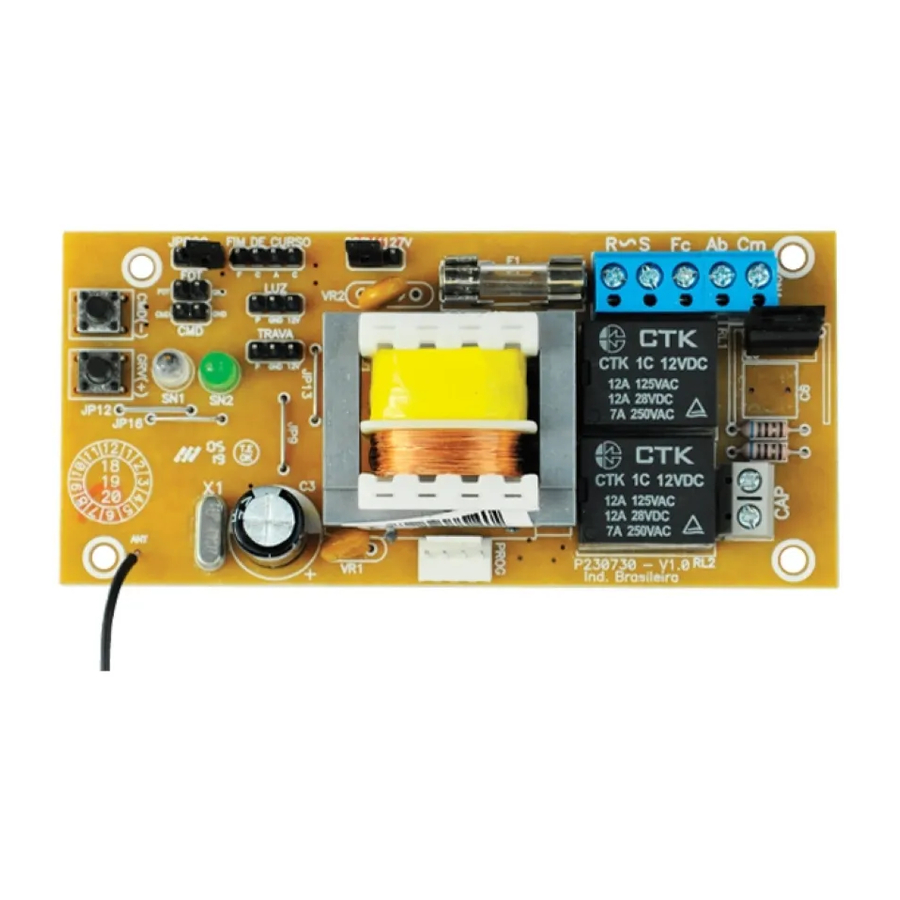 PPA POP PROG - Control Board Manual | ManualsLib