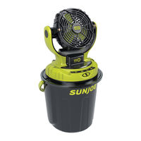 Sunjoe 24V-MSTFAN-LTE Manual De Usuario