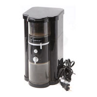 Capresso 580 Руководство Пользователя