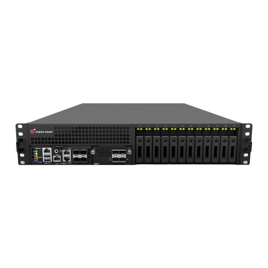 Checkpoint 7 Check Point QUANTUM SMART-1 7000-L / 7000-XL / 7000-UL Manual | ManualsLib
