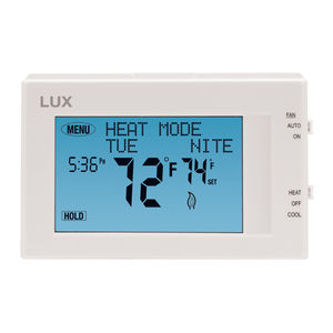 LUX SMART TEMP TX9600TS - EVRENSEL 7 G&Uuml;NL&Uuml;K PROGRAMLANABİLİR DOKUNMATİK EKRANLI TERMOSTAT Kılavuzu