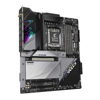 Gigabyte X670E AORUS PRO X Felhasználói Kézikönyv