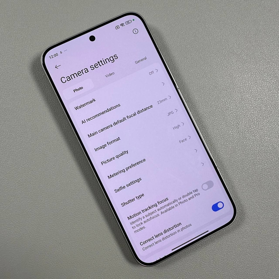Setări Cameră Xiaomi 15T