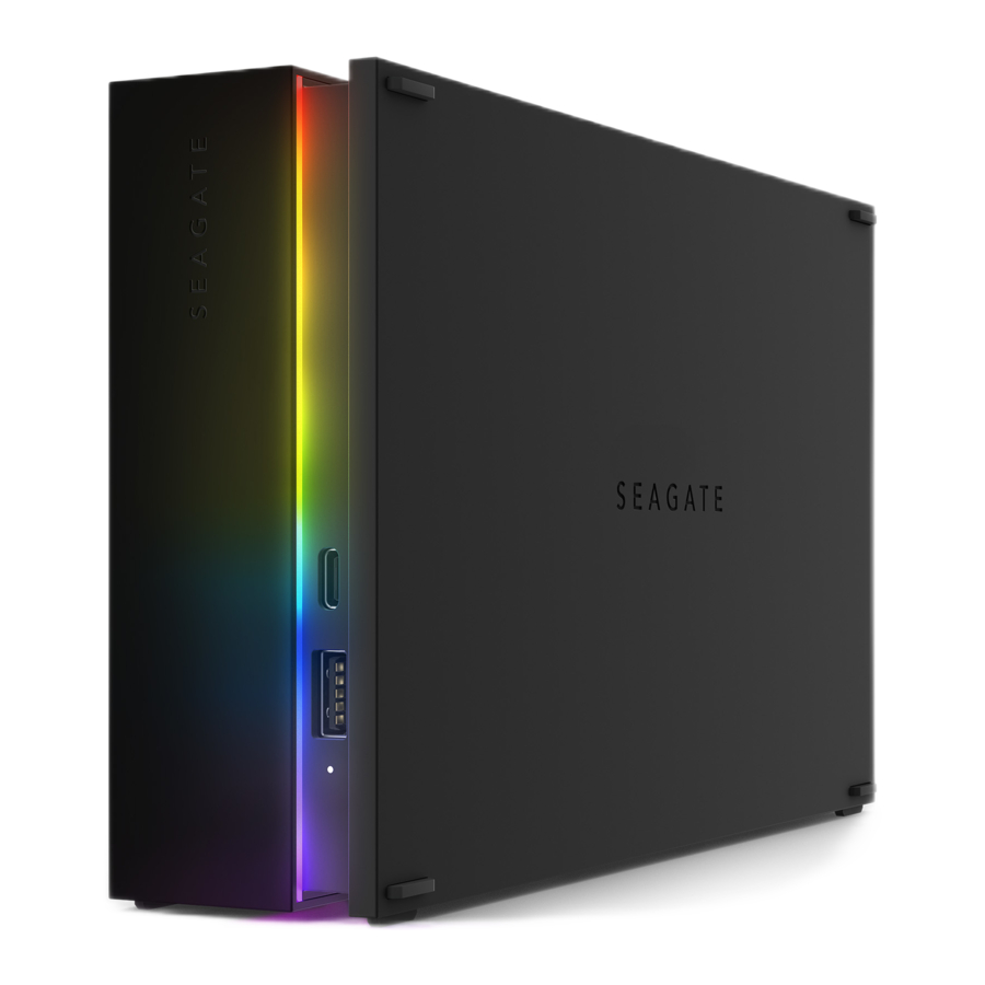 Manual de Seagate FireCuda, 8SESTKK16000 | ManualsLib