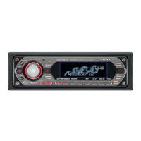 Sony CDX-GT500 Diegimo Vadovas