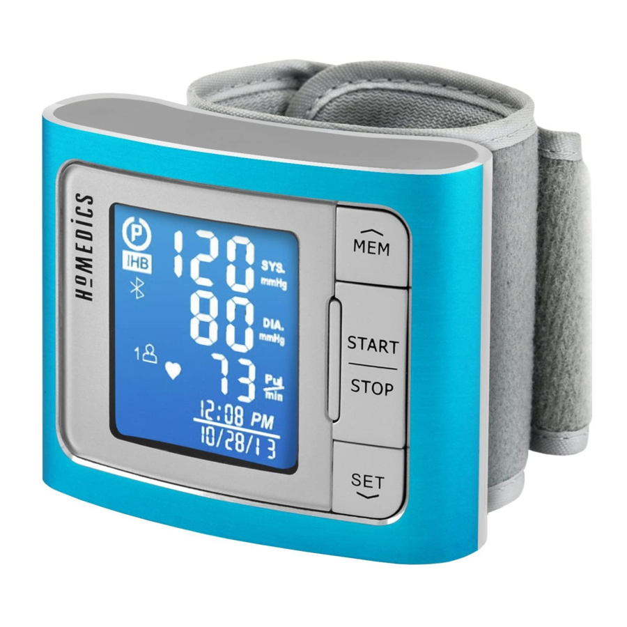 Manual de utilizare Homedics BPW-360BTPU