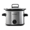 Crock-Pot CPSCRM20-S - Panela de Cozimento Lento Clássica de 2 Quartos e Manual de Receitas