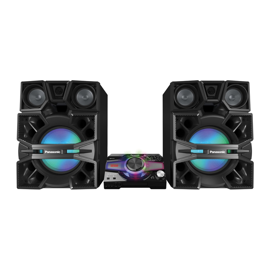 Panasonic SC-MAX9000, SC-MAX7000, SC-MAX5000 Manuel de Dépannage ...