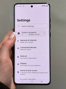 Hoe u het veranderen van de achtergrond op het vergrendelscherm van de Motorola Edge 60 Fusion kunt repareren
