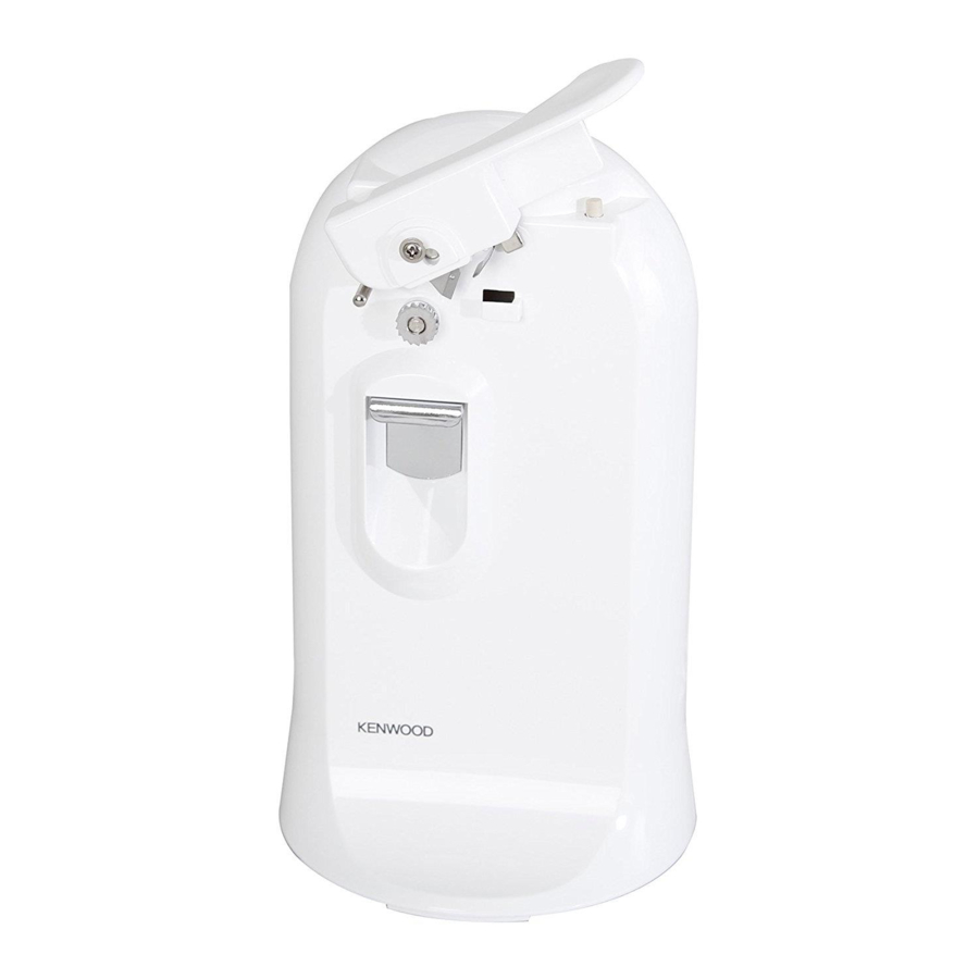 Kenwood CO600 Serie Blikopener