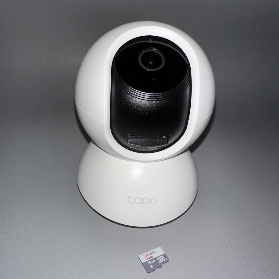 TP-Link Tapo C200 Kamera mit Micro SD Karte