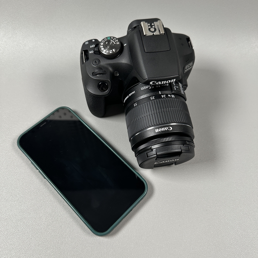 Canon EOS 2000D kamerasi Wi-Fi sozlamalari menyusi bilan