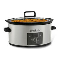Crock-Pot CPSCVC60CC2-S Instrukcja Użytkownika
