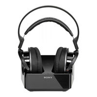 Sony MDR-RF855RK Manual Përdoruesi