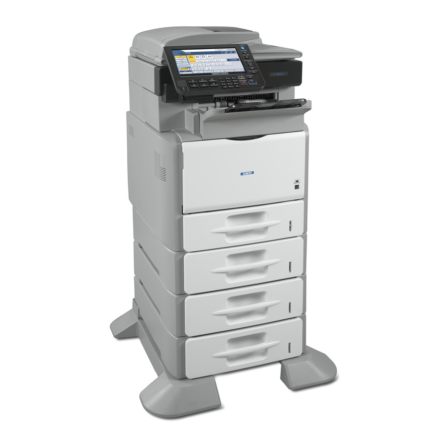 Илюстрация на Ricoh SP 5200S, SP 5210SR, SP 5210SF