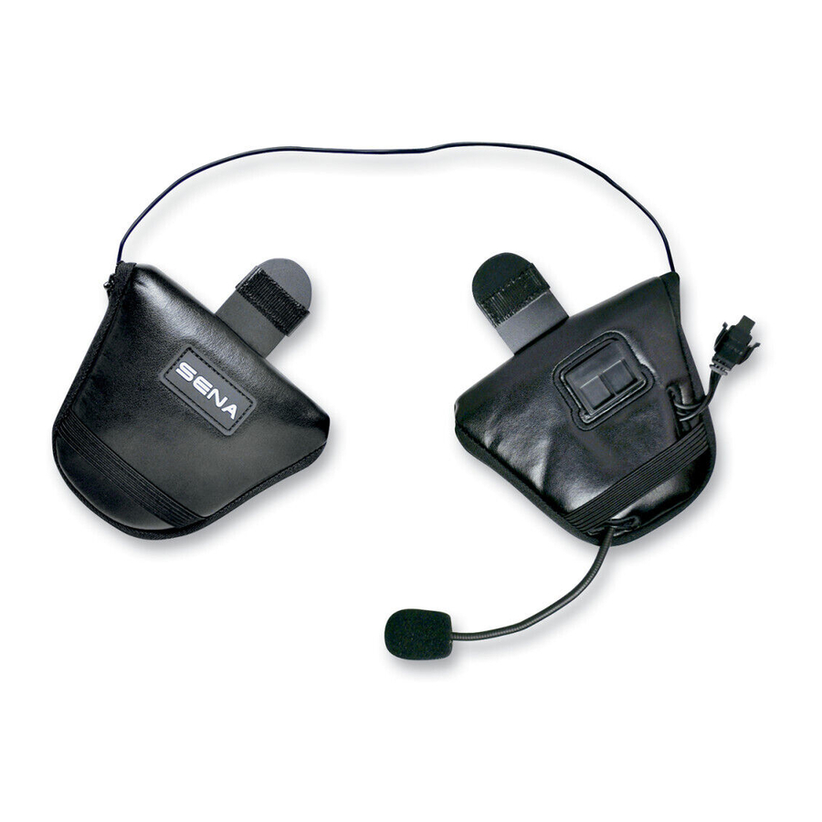Жартылай шлемдерге арналған Sena SPH10H-FM Bluetooth стерео гарнитурасы және интерком