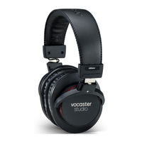 Focusrite Vocaster HP60v Kullanıcı Kılavuzu