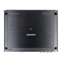 Kenwood XR600-1 Manual De Usuario