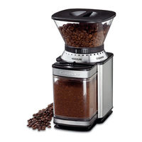 Cuisinart Supreme Grind DBM-8C Gebruikershandleiding