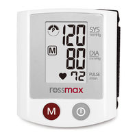 Rossmax S 150 Instrukcja Użytkownika