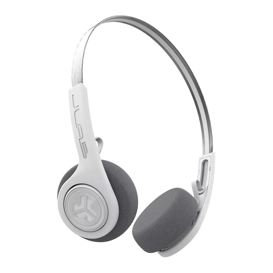 JLab Rewind Wireless – Manuál k retro sluchátkům | ManualsLib