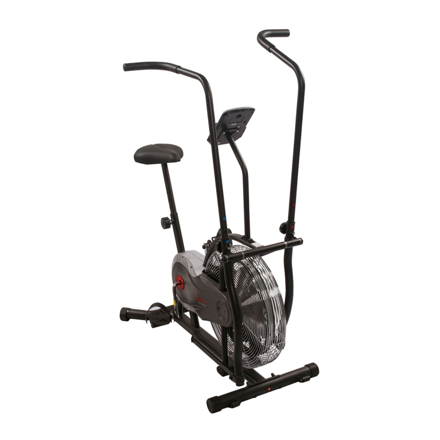 Sunny Health & Fitness ZEPHYR AIR BIKE SF-B2715 Manual | ManualsLib