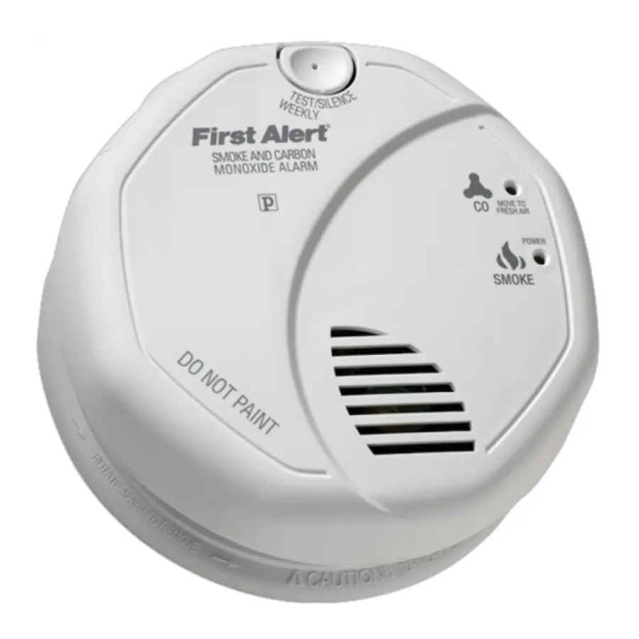 First Alert SC7010BA - Руководство по эксплуатации дымового пожарного ...