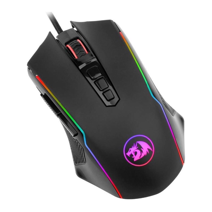 Redragon M910-K RANGER BASIC - Opitical Wired Gaming Mouse Manual ...