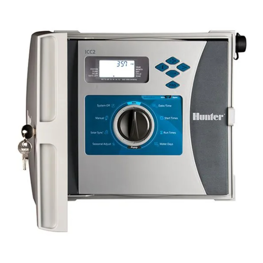 Hunter ICC2 sug'orish kontrollerni qo'llanmasi