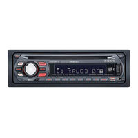 Sony CDX-GT410U Installasjonsveiledning