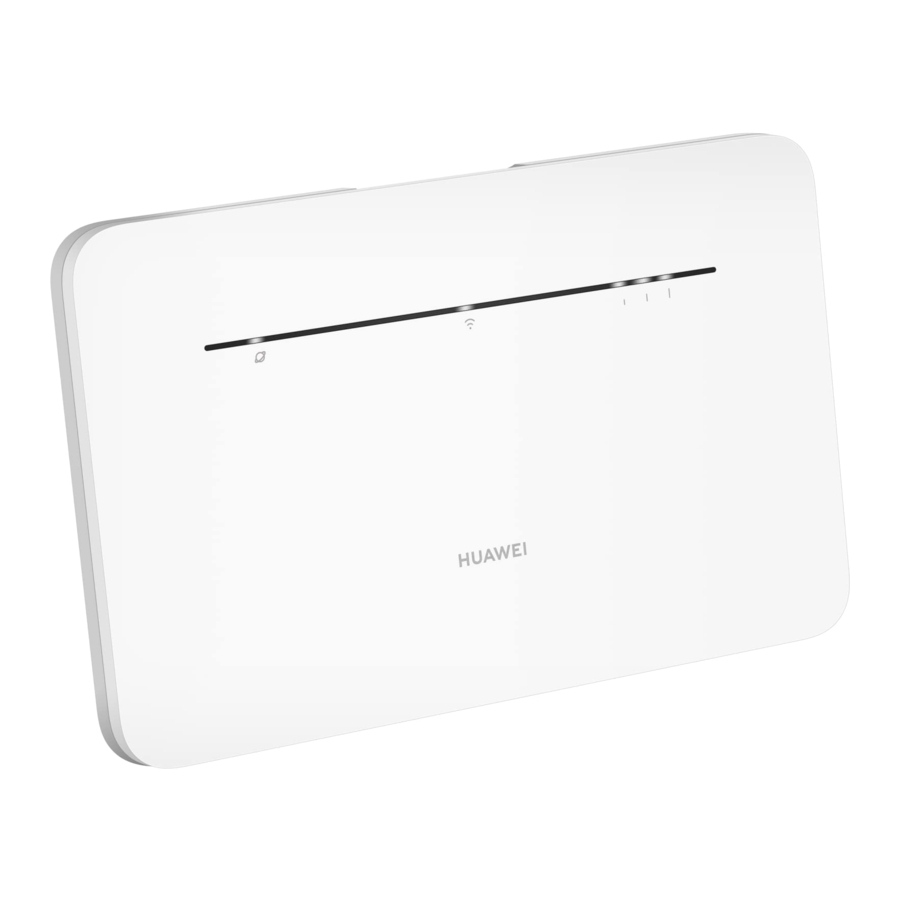 Huawei B535-333 - Handleiding voor draadloze wifi 4G/LTE-router ...