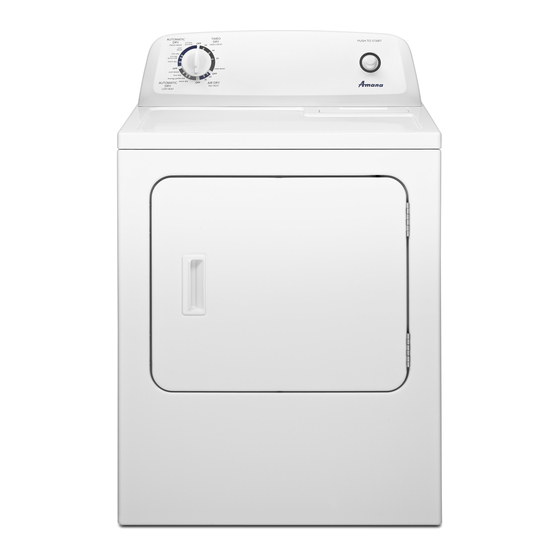 Amana - NED4655EW NED4655EW