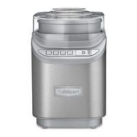 Cuisinart Gelateria ICE-70 Series Manuale Utente