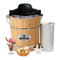 Elite Gourmet EIM402 - 4 Qt. Heladera y manivela manual