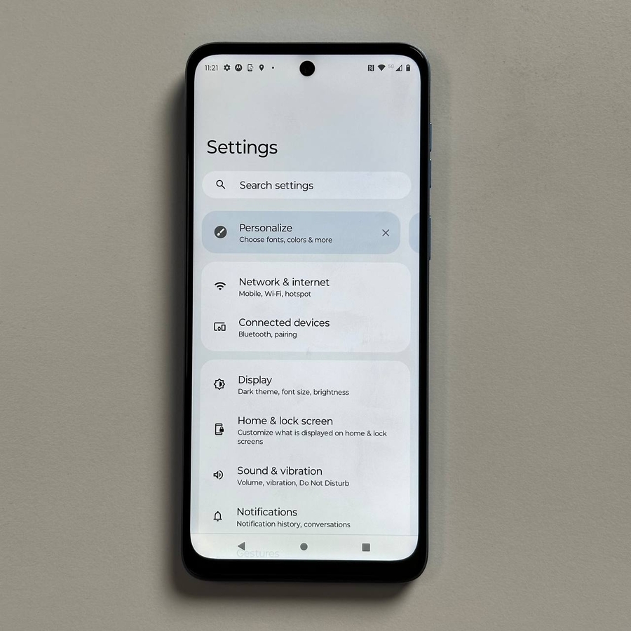 Motorola Code So scannen Sie QR-Codes auf dem Motorola Moto G54 5G | ManualsLib